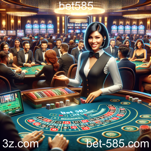 A Experiência Imersiva do Cassino ao Vivo no Bet585